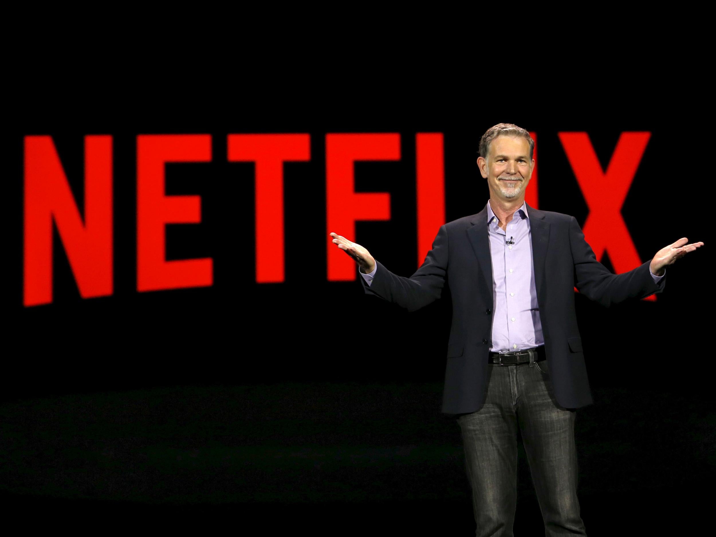 Reed Hastings, director ejecutivo de Netflix