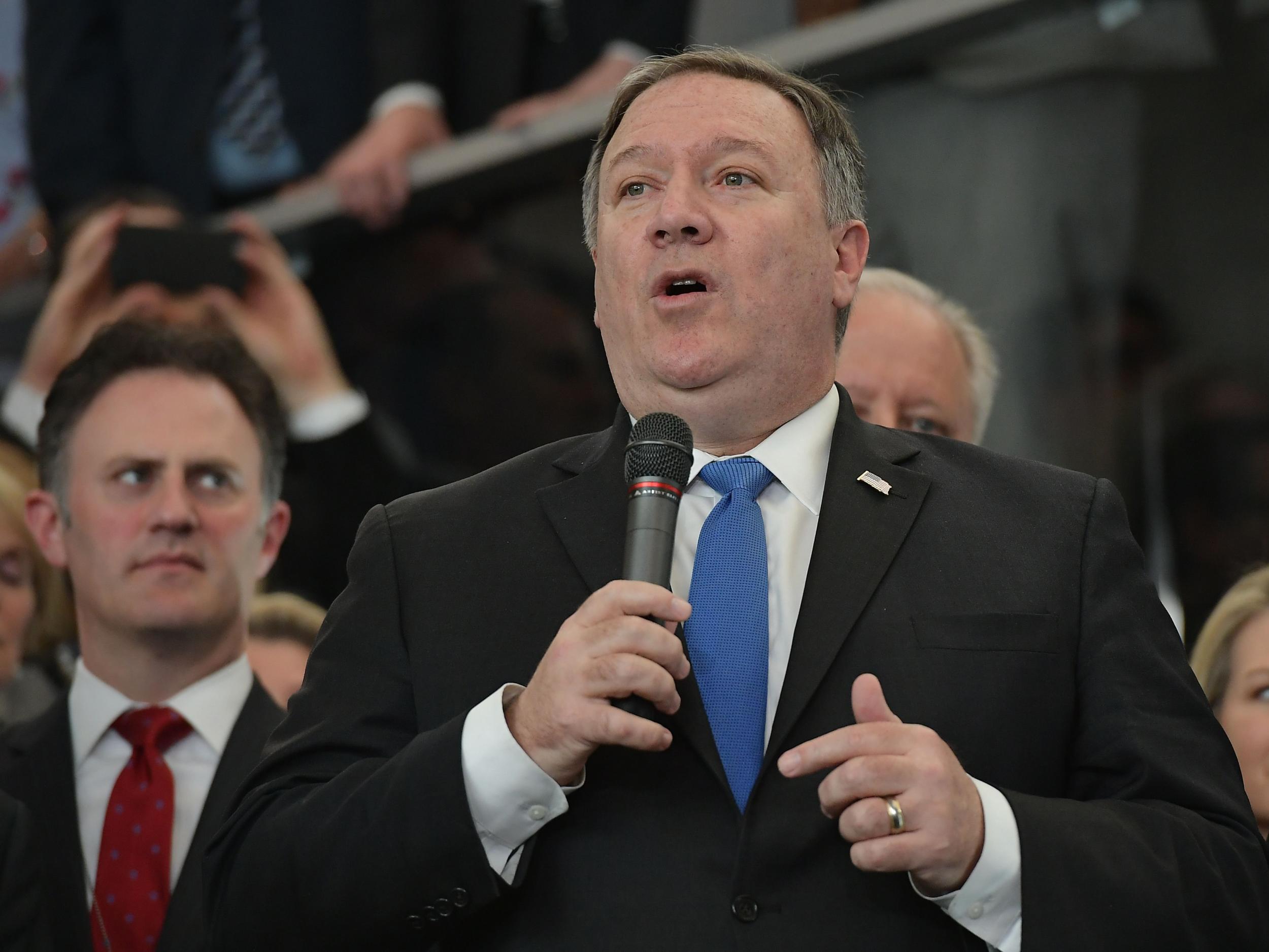 Pompeo se burló por afirmar que Estados Unidos no tiene una historia racista