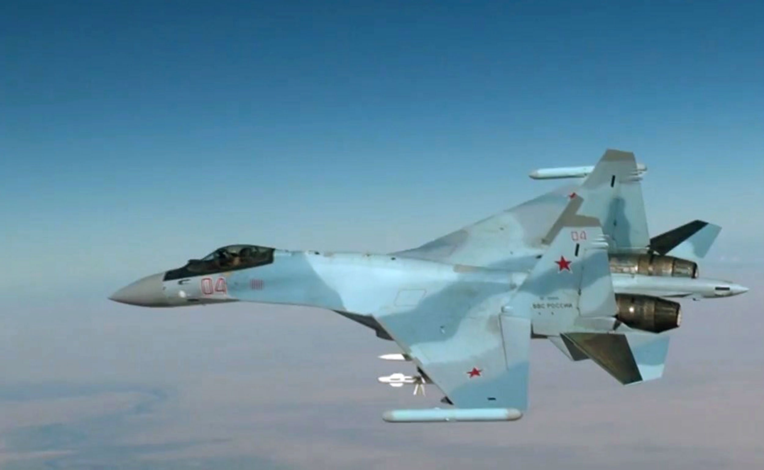 China desplegó jets de fabricación rusa en el Estrecho de Taiwán