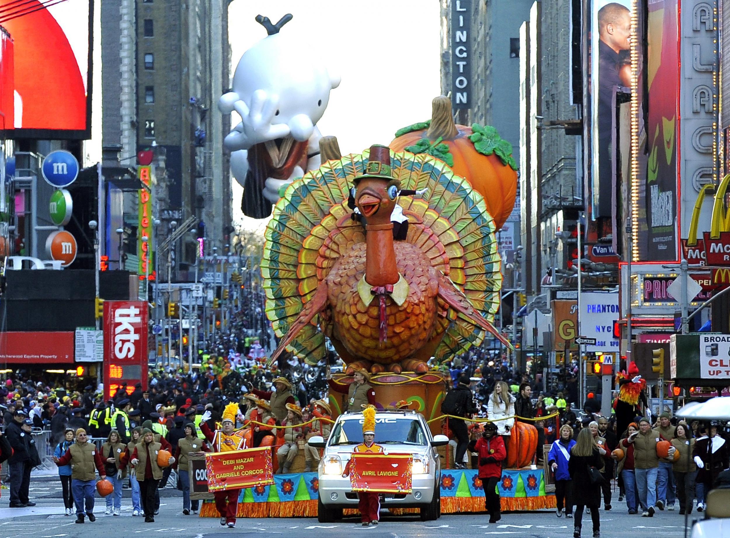 Desfile del Día de Acción de Gracias organizado por Macy’s en Nueva York