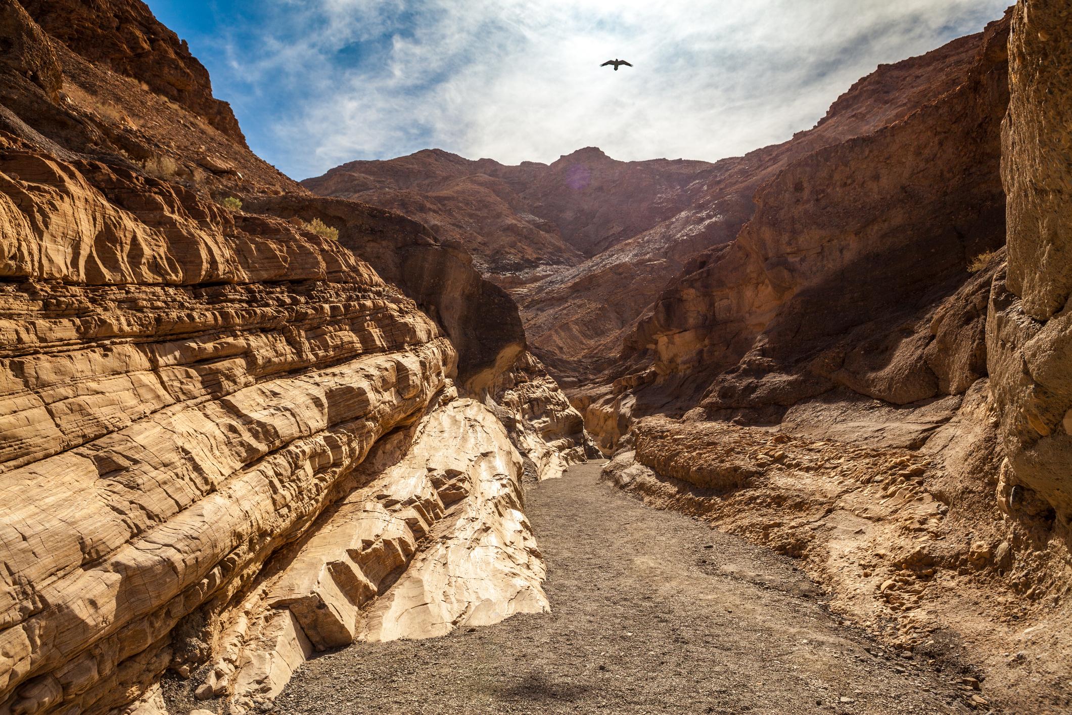 Mosaic Canyon in Death Valley, California, US