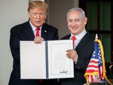 Trump afirma que “Israel literalmente era dueño del Congreso” 