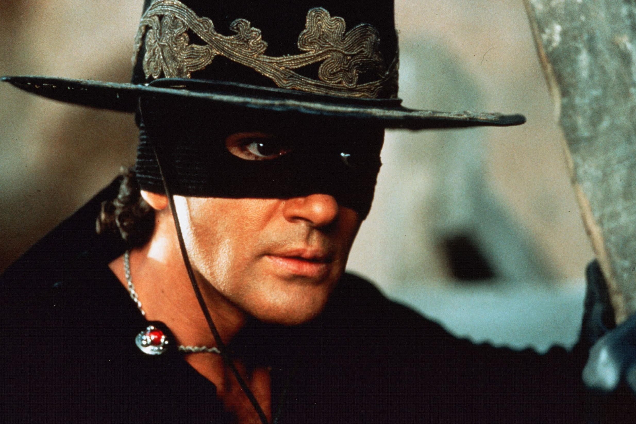 Antonio Banderas en ‘La máscara del Zorro’