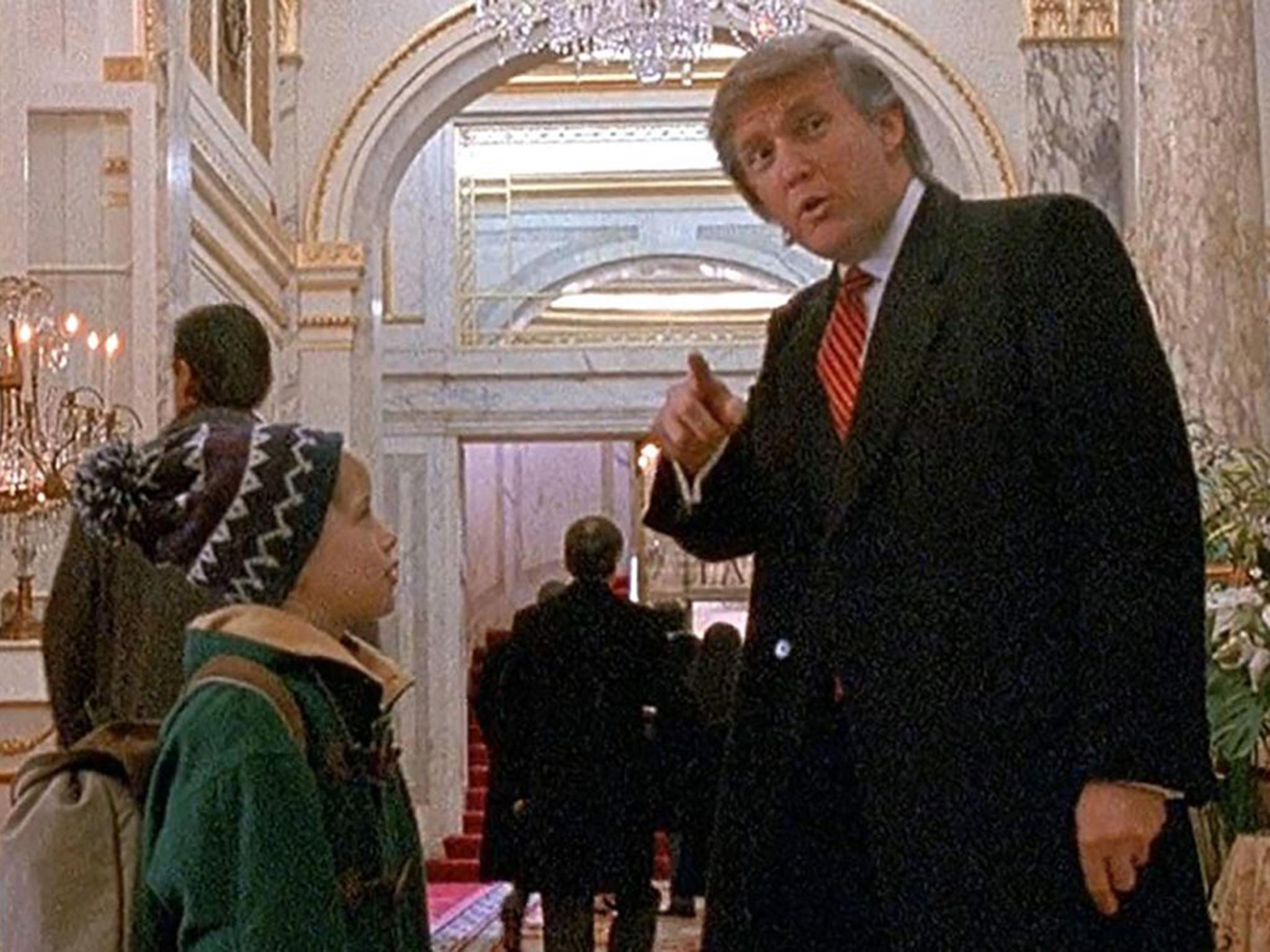 Donald Trump hizo un cameo en la película de 1992