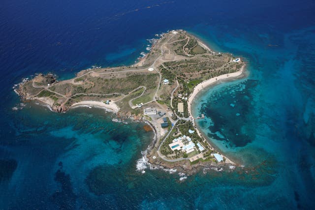 <p>La isla Little St. James, una de las propiedades del financiero Jeffrey Epstein</p>