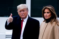 Trump usó el teléfono de Melania para evitar que escucharan sus llamadas