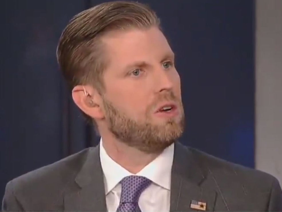 Fiscal de Nueva York pide que Eric Trump testifique sobre La Organización Trump