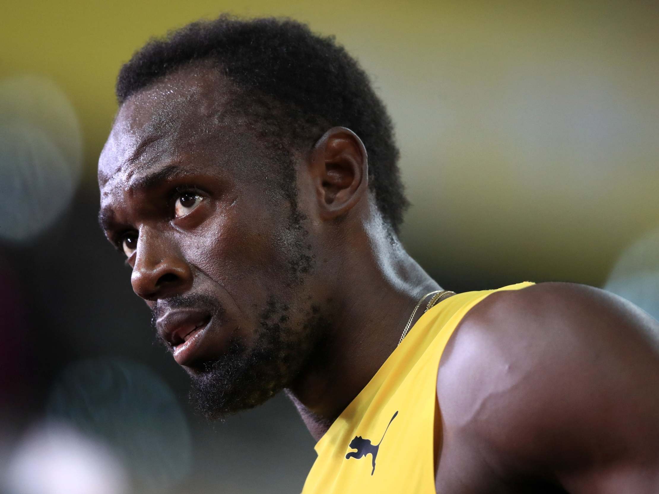 Bolt aseguró el lunes que no presentaba síntomas de la enfermedad