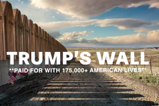 Impactante anuncio del Proyecto Lincoln muestra un “Muro de Trump” conformado por 175.000 ataúdes de víctimas de coronavirus