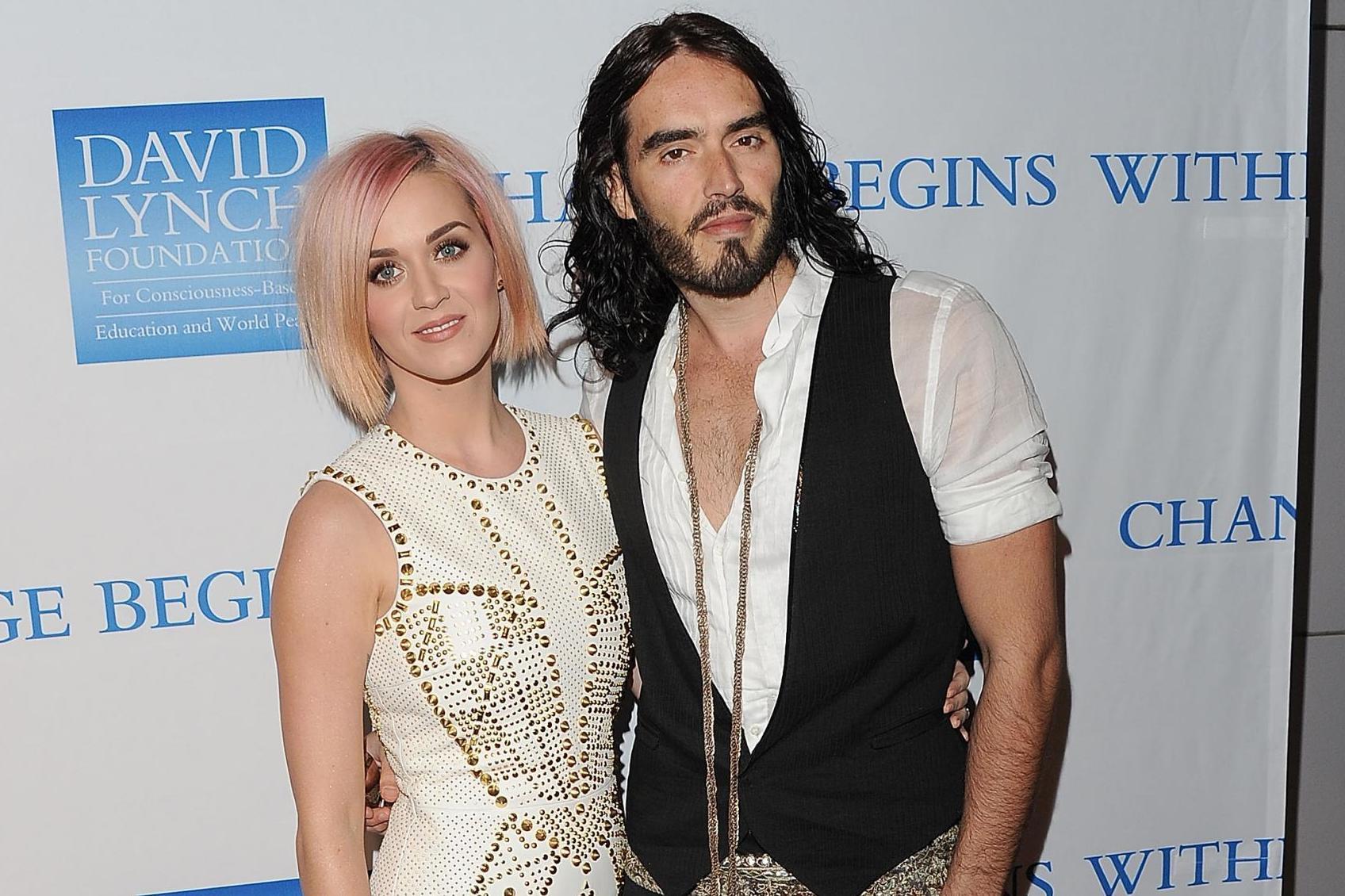 Katy Perry se sincera sobre el matrimonio con Russell Brand