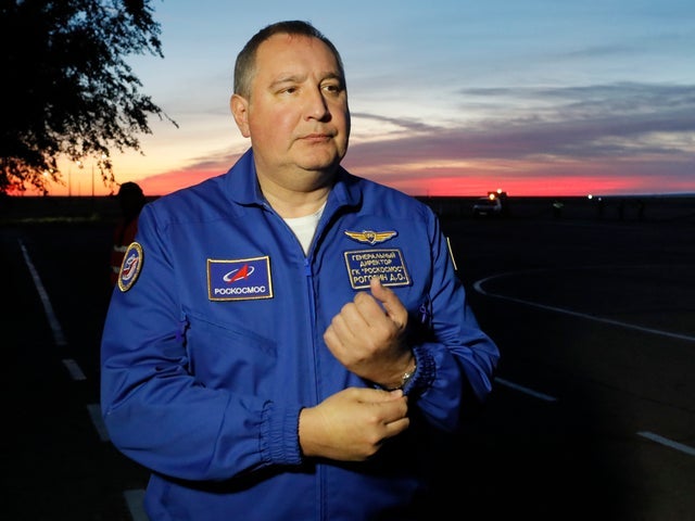 Jefe de la agencia espacial rusa Roscosmos, Dmitry Rogozin