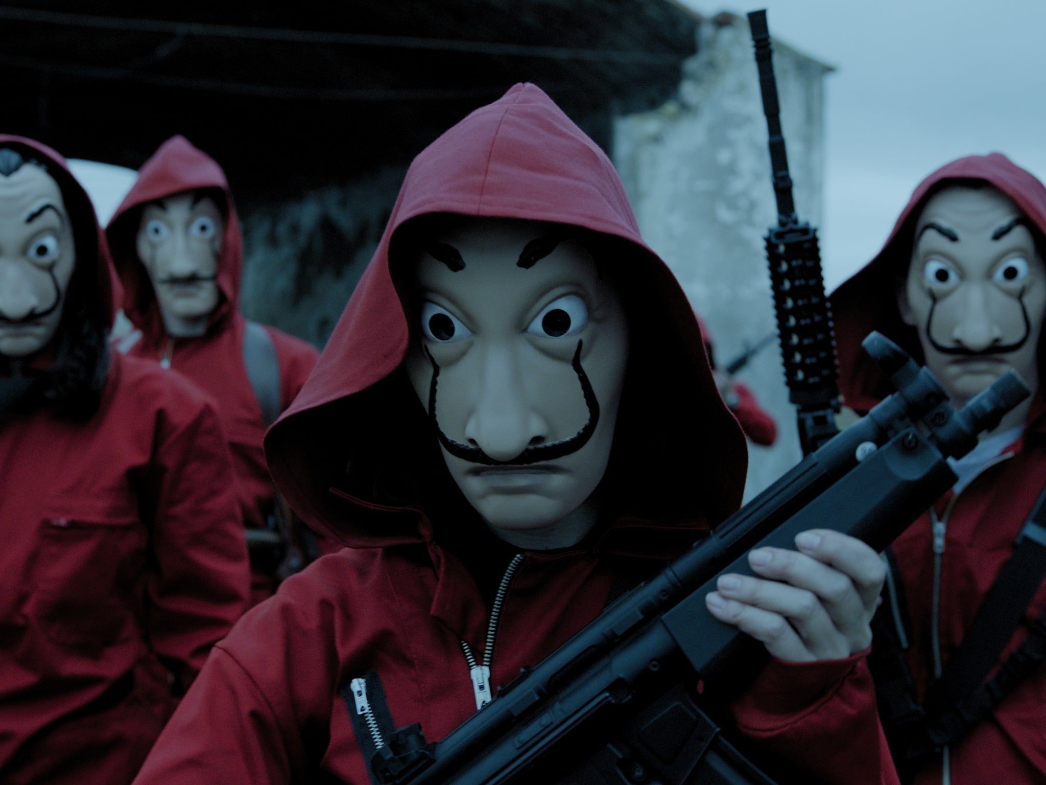 The Dalí masks and red boilersuits of ‘Money Heist’ have become a symbol of resistance beyond the series, having been used in political protests in Puerto Rico