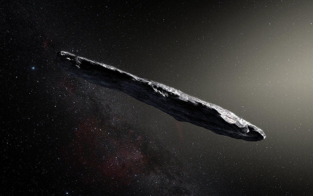 Oumuamua, el viajero interestelar no identificado que fue visto por primera vez en un observatorio de Hawái