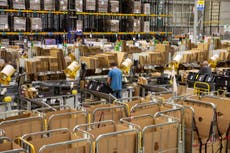 California podría obligar a Amazon a revelar cuotas de productividad que, según los críticos, limitan las pausas para ir al baño de los trabajadores